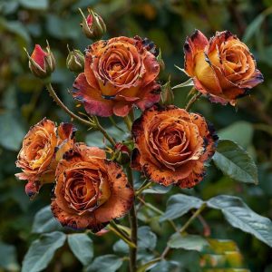 Роза плетистая Оранжевый Бриллиант купить по цене от 450р. в интернет-магазине «Посадика» с доставкой почтой в в Нальчике и по всей России – [изображение №1].